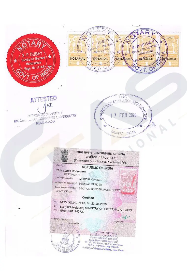 Apostille for Business Documents service for commercial document authentication