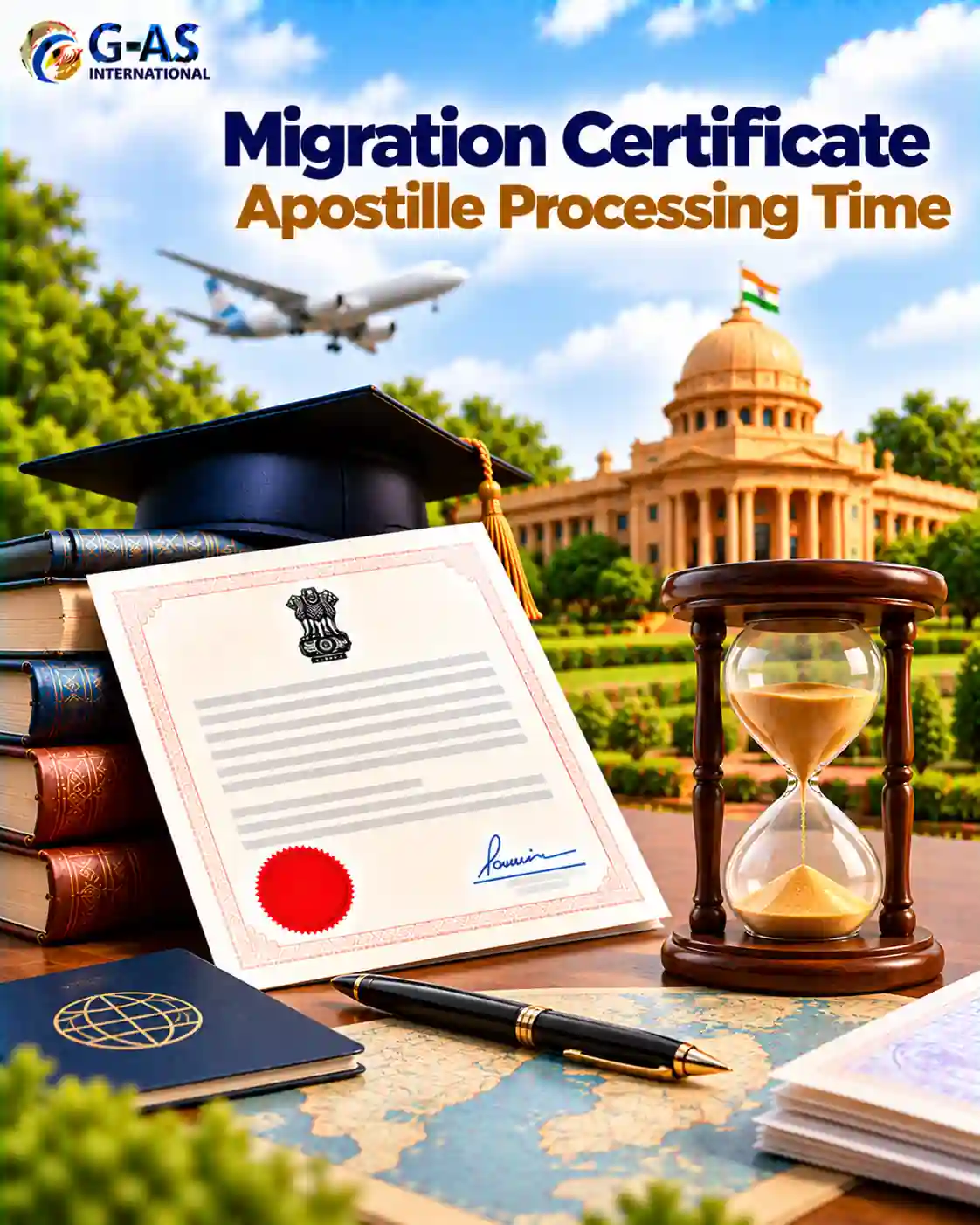 Migration Certificate Apostille Processing Time in India